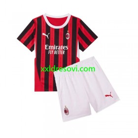 AC Milan Domaći Dječji Nogometni Dres 2024-2025